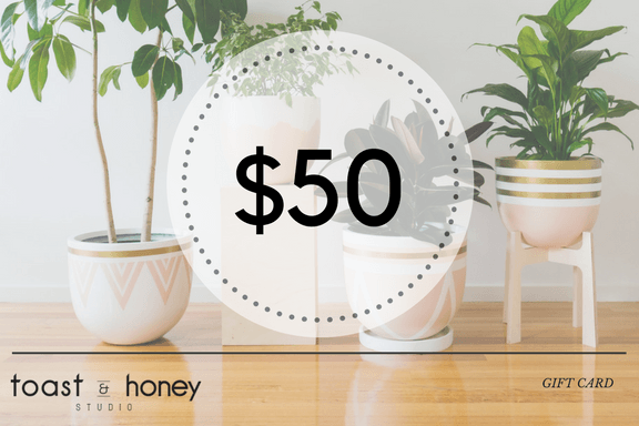 gift card toast & honey studio