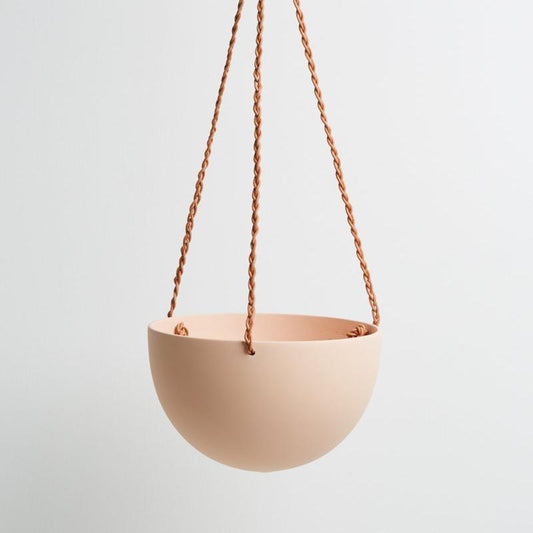 Block Colour Dome Hanging Planter - Salt by Capra Designs - Toast and honey studio