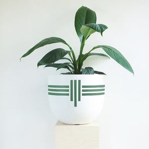 Deco Stripe Planter - Toast and honey studio