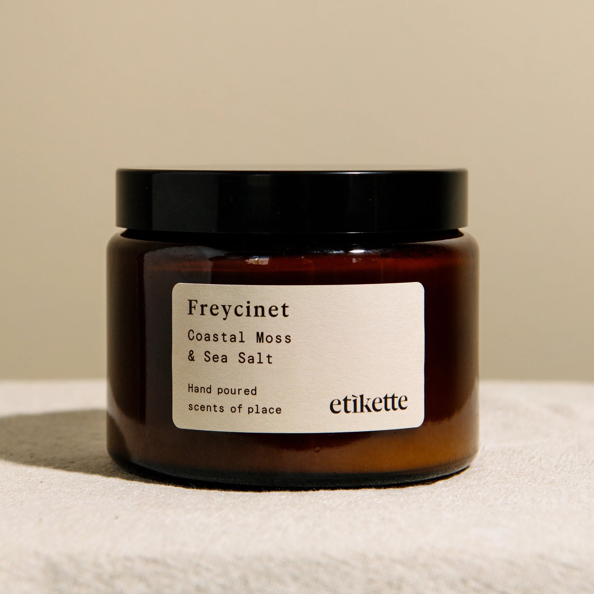 Freycinet Coastal Moss and Sea Salt Double Wick Candle by Etikette - Toast and honey studio