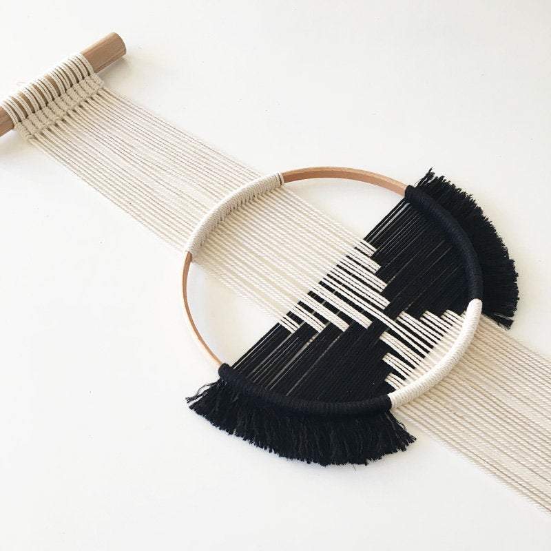 GEO BW 01 Wallhanging by NOM - Toast and honey studio