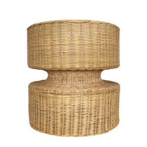 La Palma Rattan Planter by MRD Home - Toast and honey studio