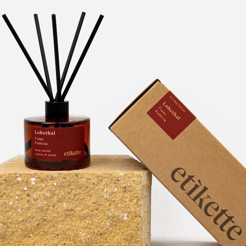 Lobethal Figgy Pudding Reed Diffuser by Etikette - Toast and honey studio