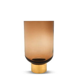 Luxor Glass Vase - Butterscotch - Toast and honey studio