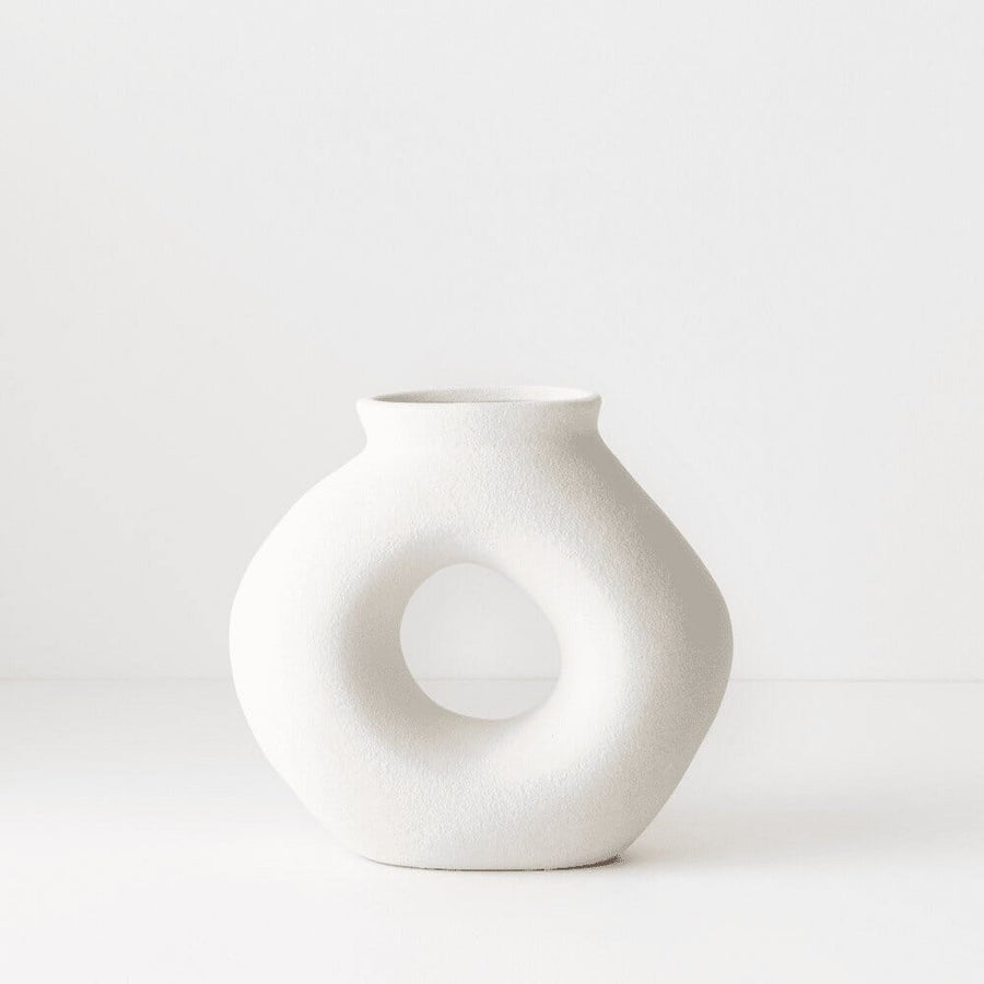 Nadika Vase - White - Toast and honey studio