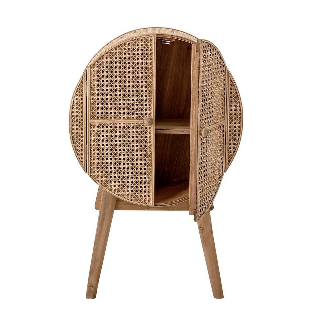 Otto Rattan Cabinet by Bloomingville - Toast and honey studio