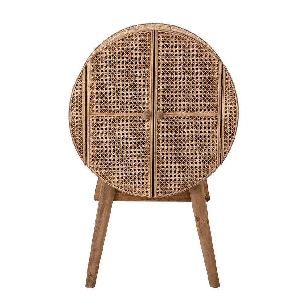 Otto Rattan Cabinet by Bloomingville - Toast and honey studio