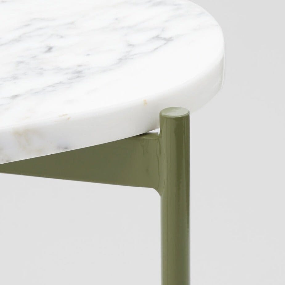 Rhonde Marble Table - Olive by Middle of Nowhere - Toast and honey studio