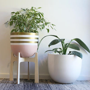 Small Planter Stand - Natural by Toast & Honey Studio - Toast and honey studio