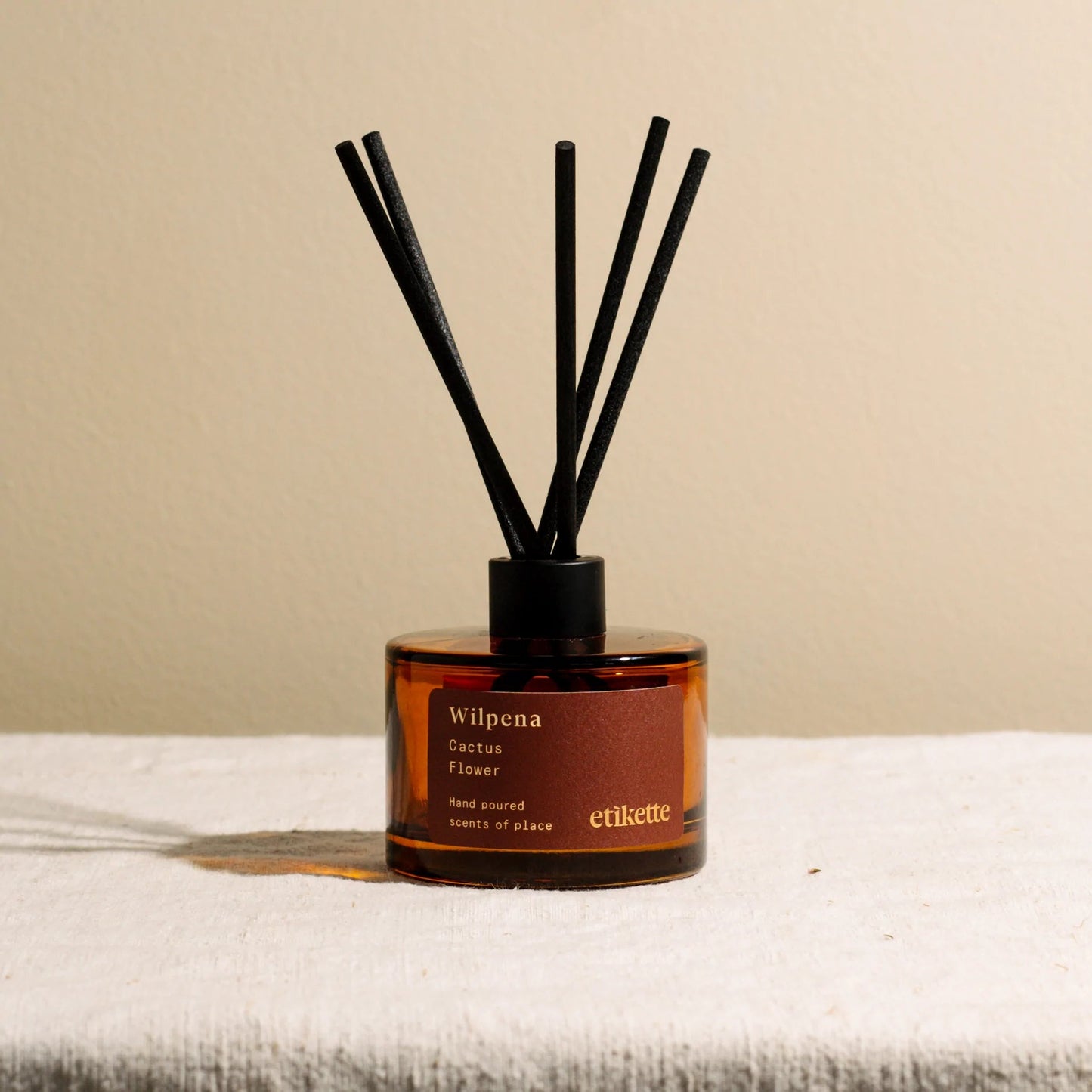 Wilpena Cactus Flower Eco Reed Diffuser 200ml by Etikette - Toast and honey studio